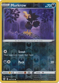 Murkrow 093/163 Reverse Holo-Kantocards