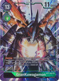 GranKuwagamon BT1-083 PROMO-Kantocards