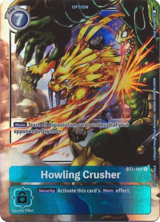 Howling Crusher BT1-101 PROMO