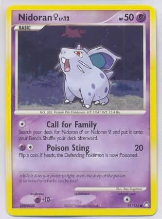 Nidoran (F) 91/123