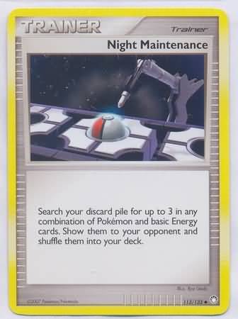Night Maintenance 113/123