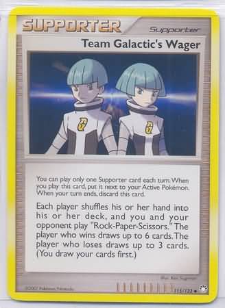 Team Galactic's Wager 115/123