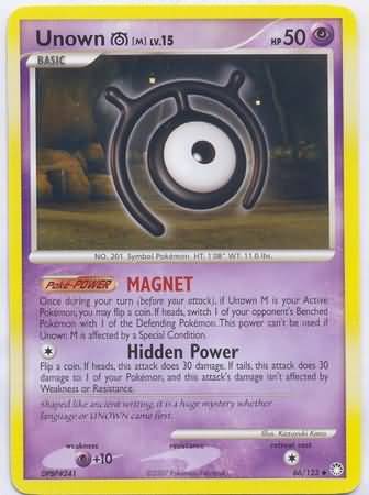 Unown M 66/123