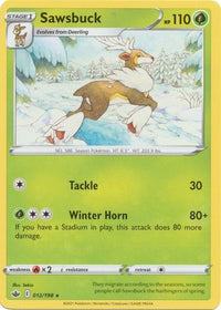 Sawsbuck 012/198-Kantocards