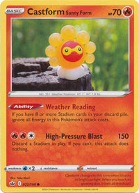 Castform Sunny Form 022/198-Kantocards