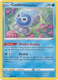 Castform Rainy Form 033/198-Kantocards