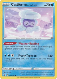 Castform Snowy Form 034/198-Kantocards
