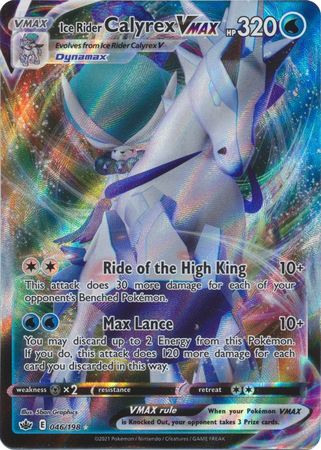Ice Rider Calyrex VMAX 046/198