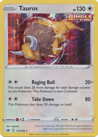 Tauros 115/198 - Holo