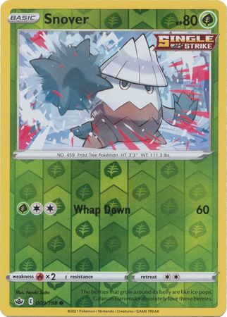 Snover 009/198 Reverse Holo