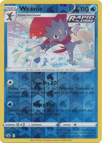 Weavile 031/198 Reverse Holo-Kantocards