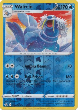Walrein 039/198 Reverse Holo