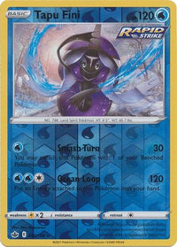Tapu Fini 040/198 Reverse Holo-Kantocards