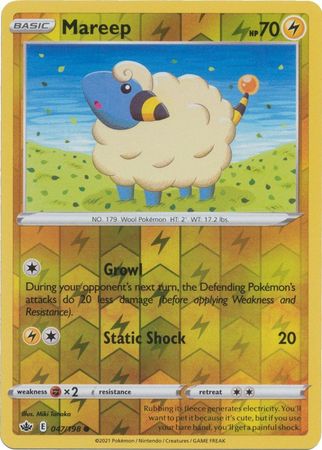 Mareep 047/198 Reverse Holo