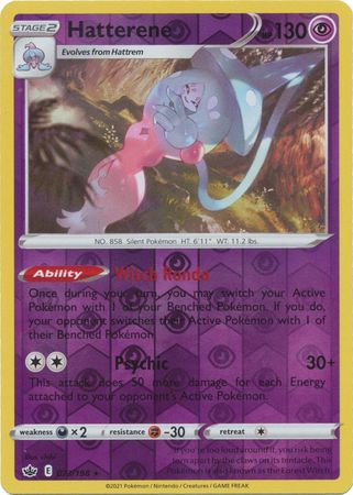 Hatterene 073/198 Reverse Holo