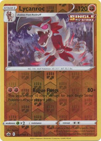Lycanroc 087/198 Reverse Holo-Kantocards