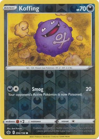 Koffing 094/198 Reverse Holo-Kantocards