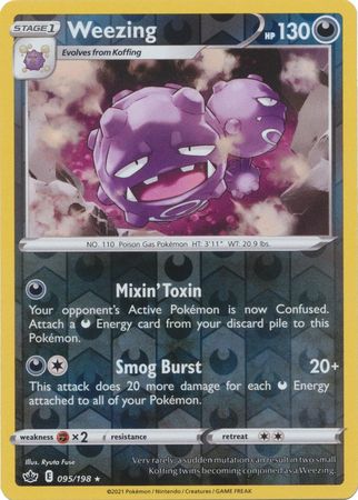 Weezing 095/198 Reverse Holo