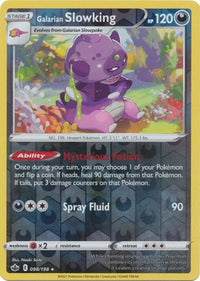 Galarian Slowking 098/198 Reverse Holo-Kantocards