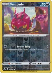 Venipede 105/198 Reverse Holo-Kantocards