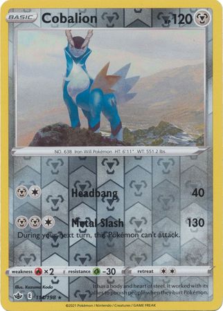 Cobalion 114/198 Reverse Holo