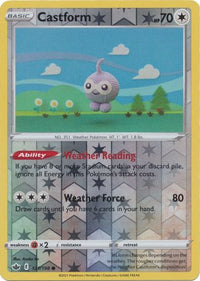 Castform 121/198 Reverse Holo-Kantocards