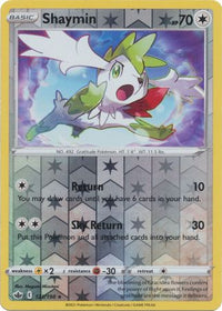 Shaymin 123/198 Reverse Holo-Kantocards