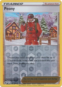 Peony 150/198 Reverse Holo-Kantocards
