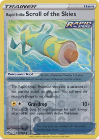 Rapid Strike Scroll of the Skies 151/198 Reverse Holo-Kantocards
