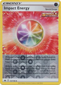 Impact Energy 157/198 Reverse Holo-Kantocards