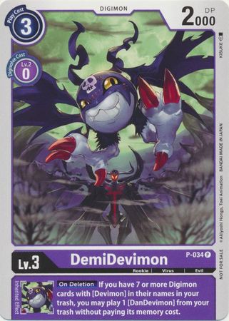 DemiDevimon P-034