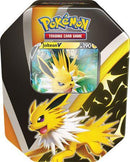 Tin Eevee Evolutions Jolteon V - Español-Kantocards