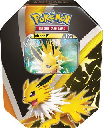 Tin Eevee Evolutions Jolteon V - Español