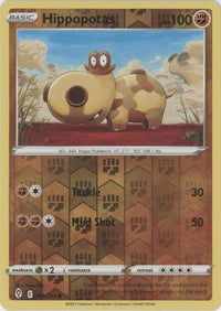 Hippopotas 084/203 Reverse Holo-Kantocards