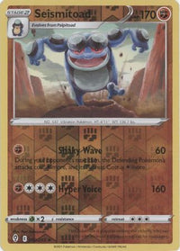 Seismitoad 090/203 Reverse Holo-Kantocards