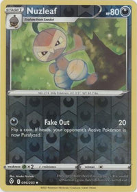 Nuzleaf 096/203 Reverse Holo-Kantocards