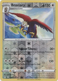 Braviary 137/203 Reverse Holo-Kantocards