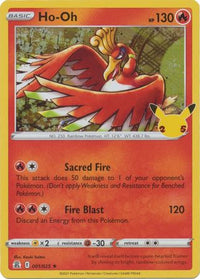 Ho-Oh 001/025 Holo-Kantocards