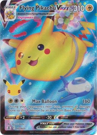 Flying Pikachu VMAX 007/025