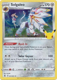 Solgaleo 021/025 Holo - Español-Kantocards