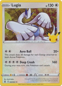 Lugia 022/025 Holo-Kantocards