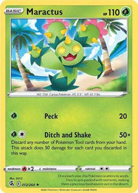 Maractus 012/264 - Reverse Holo-Kantocards