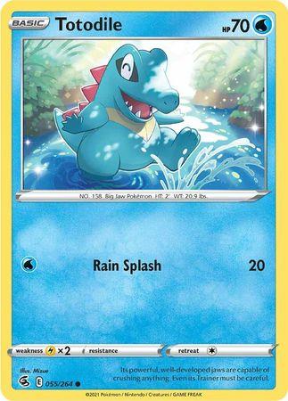 Totodile 055/264 - Reverse Holo