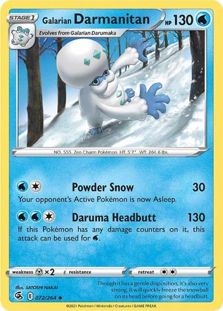 Galarian Darmanitan 072/264