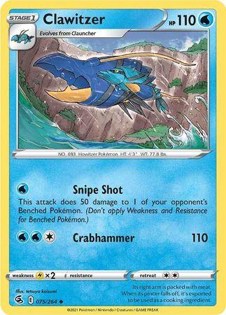 Clawitzer 075/264 - Reverse Holo