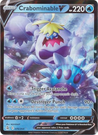 Crabominable V 076/264