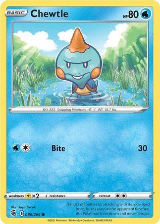 Chewtle 080/264 - Reverse Holo