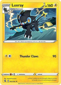 Luxray 093/264 - Reverse Holo-Kantocards