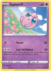 Jigglypuff 110/264 - Reverse Holo-Kantocards