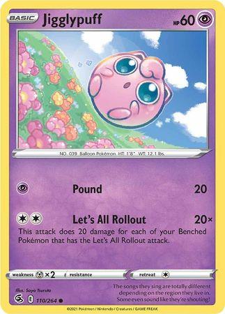 Jigglypuff 110/264 - Reverse Holo